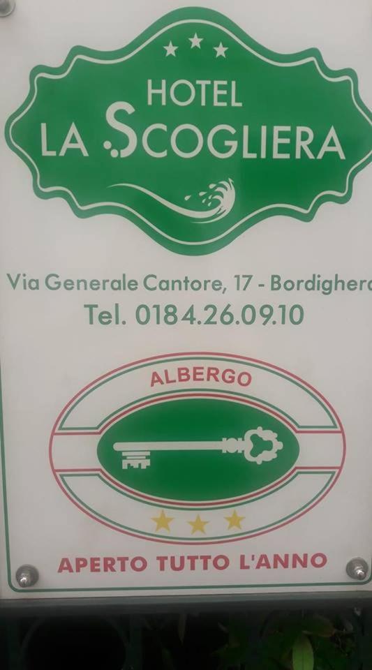 Hotel La Scogliera Бордихера Екстериор снимка